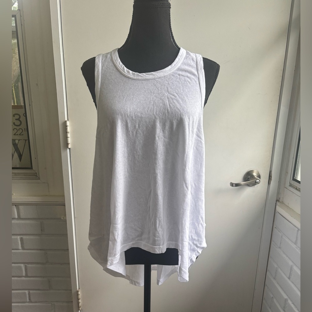 Frank & Eileen Tee Lab NEW WITHOUT TAGS Base Layer Tank White‎ Small Top Classic